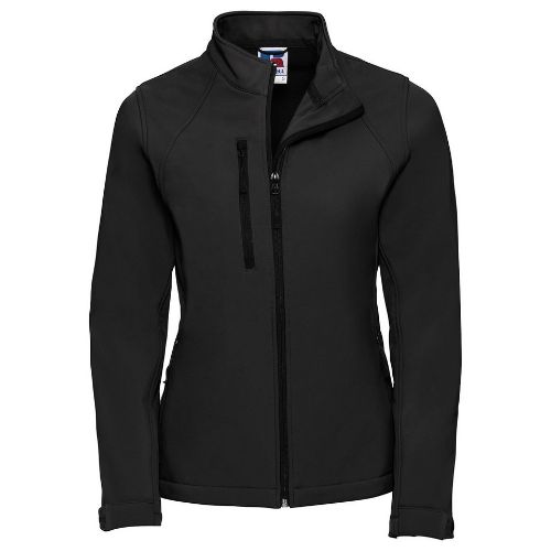 Russell Europe Women's Softshell Jacket Black